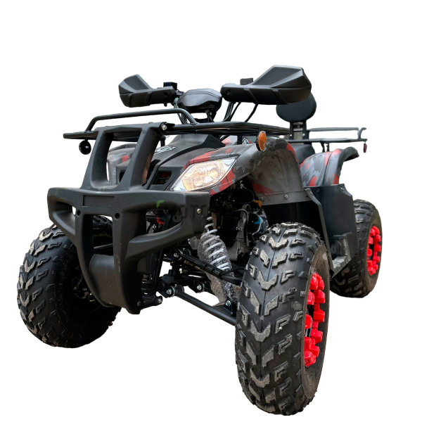Квадроцикл Motax (Мотакс) ATV Grizlik 200 LUX красный камуфляж (машинокомплект) | Мототека
